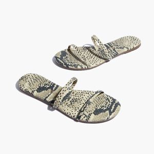 NWT TKEES Gemma Vegan Animal Sandal
